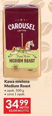Kawa mielona Carousel Medium Roast promocja w Makro