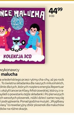 Płyta CD Różni wykonawcy Tańce malucha 3-pak promocja w Dzień Dziecka