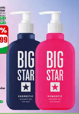 Żel pod prysznic Big Star Energetic promocja w Dino