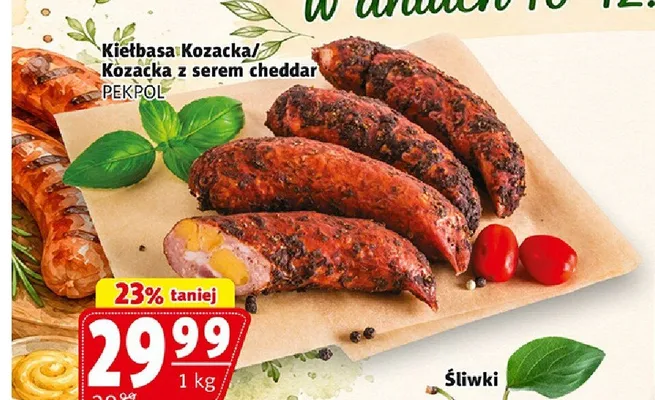 Kiełbasa Kozacka Pekpol promocja w Prim Market