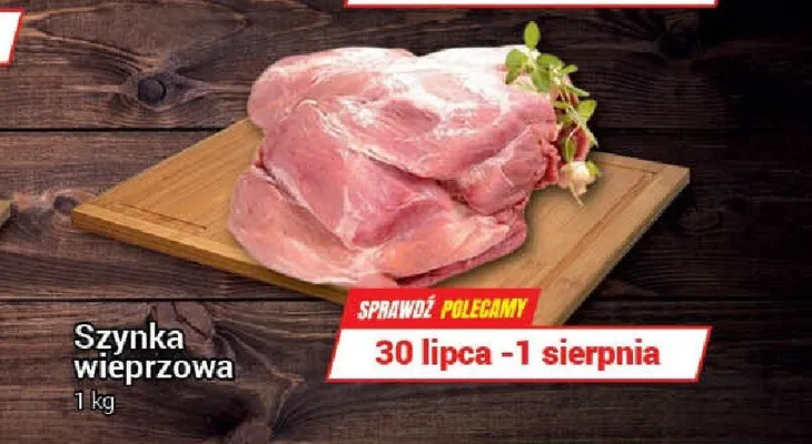 Szynka wieprzowa promocja w Premium Nasz Sklep