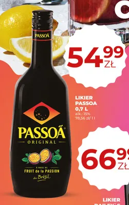 Likier Passoã Original promocja w Duży Ben