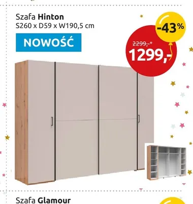 Szafa Hinton promocja w Black Red White