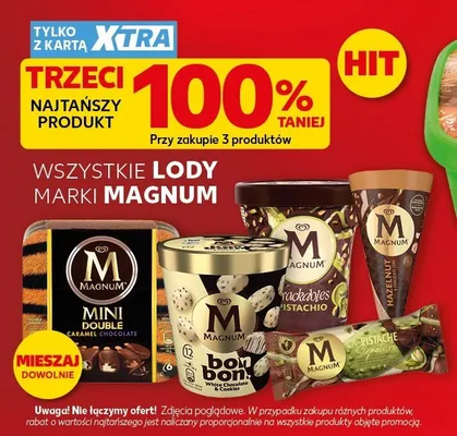 Lody Magnum promocja w Kaufland
