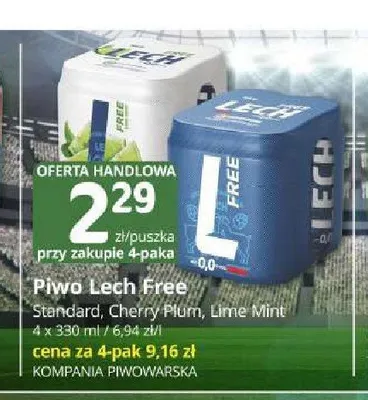 Piwo Lech Free Lime Mint promocja w Marketvita