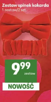 Zestaw spinek kokarda promocja w Delikatesy Centrum