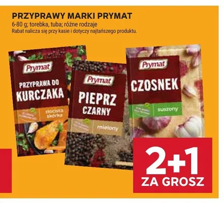 Czosnek suszony Prymat promocja w Stokrotka