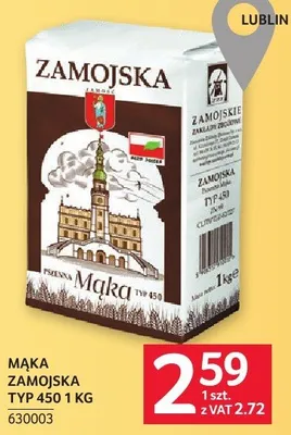 Mąka Zamojska typ 450 1 kg promocja w Selgros