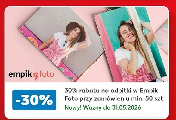 Odbitki Empik Foto promocja w Kaufland