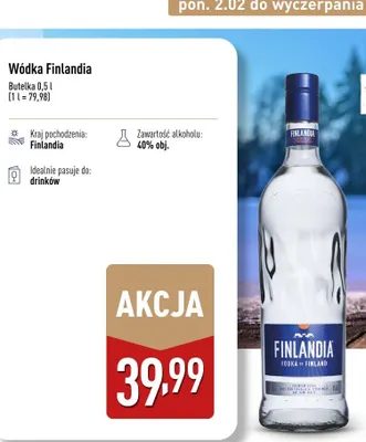 Wódka promocja w Aldi