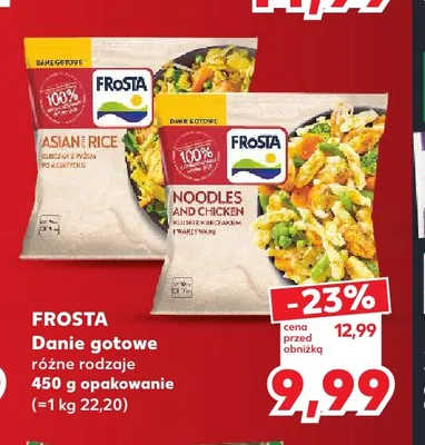 Danie gotowe Noodles and Chicken FRoSTA promocja w Kaufland