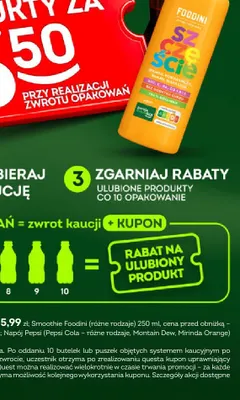 Smoothie Foodini promocja w Żabka