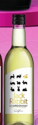 Wino białe Jack Rabbit Chardonnay promocja w Żabka