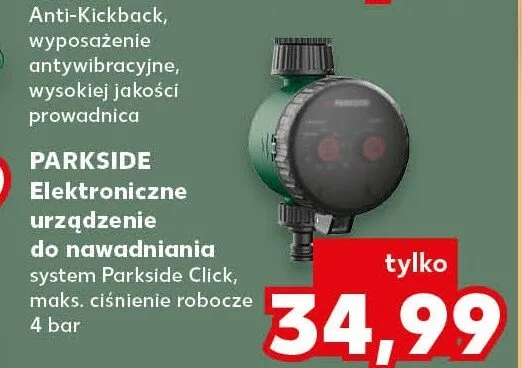 Elektroniczne urządzenie do nawadniania Parkside promocja w Kaufland