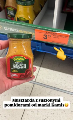 Musztarda z suszonymi pomidorami promocja w Biedronka
