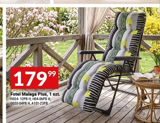 Fotel Malaga Plus promocja w Twój Market