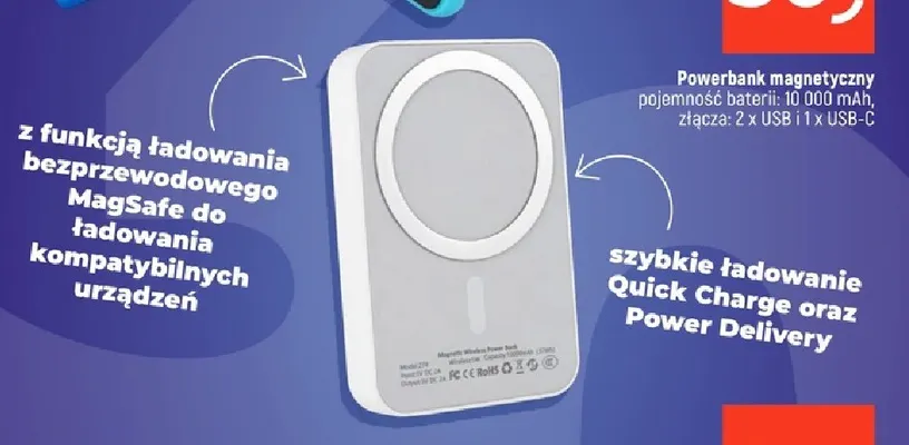 Powerbank magnetyczny promocja w Dealz