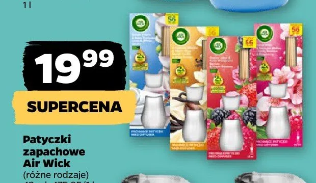 Patyczki zapachowe Air Wick promocja w Netto