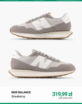 Sneakersy New Balance promocja w Deichmann