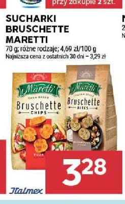 Sucharki Bruschette Maretti promocja w Stokrotka