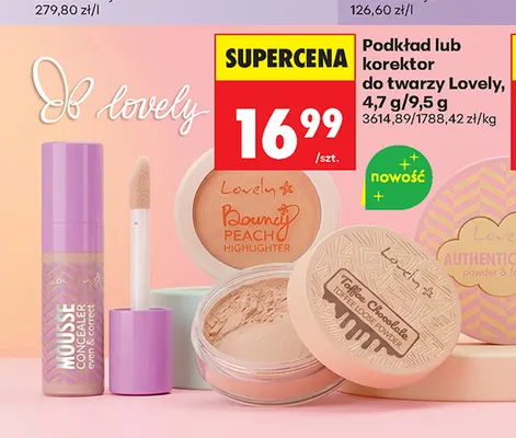 Korektor do twarzy Lovely promocja w Biedronka
