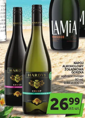 Wino czerwone Hardys Crest Cabernet Shiraz promocja w ABC