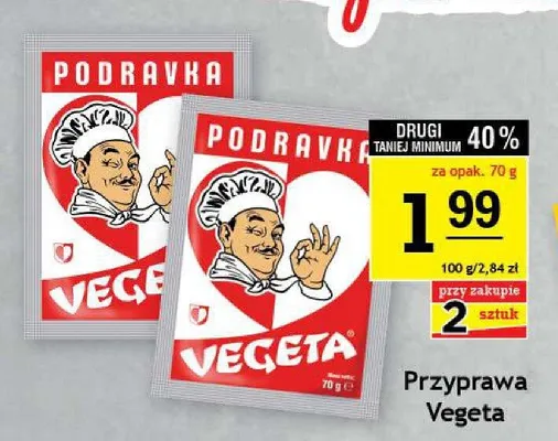 Przyprawa Vegeta Podravka promocja w Gram Market
