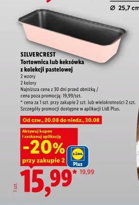 Keksówka Silvercrest promocja w Lidl