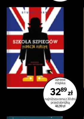 Książka Szkoła Szpiegów Podbój Europy Stuart Gibbs promocja w Empik