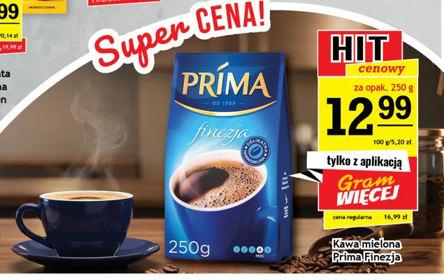 Kawa mielona Prima Finezja promocja w Gram Market