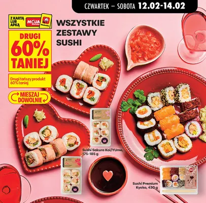Zestaw sushi Sakura Koi/YUme promocja w Biedronka