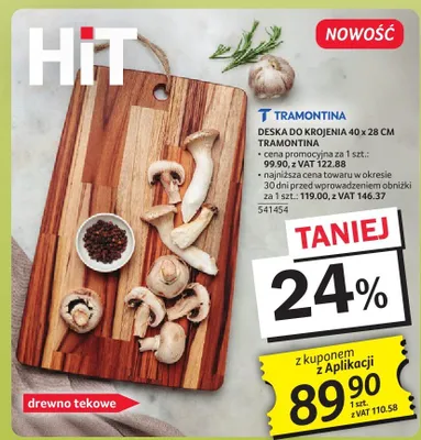 Deska do krojenia Tramontina promocja w Selgros