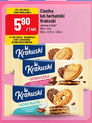 Ciastka Krakuski promocja w POLOmarket