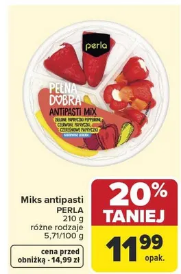 Miks antipasti Perla promocja w Carrefour Market