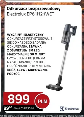 Odkurzacz bezprzewodowy Electrolux EP61H21WET promocja w kakto.pl