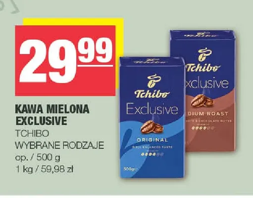 Kawa mielona Tchibo Exclusive Original promocja w SPAR