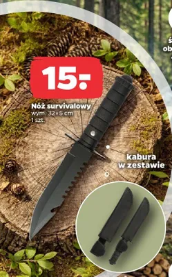 Nóż survivalowy promocja w Netto