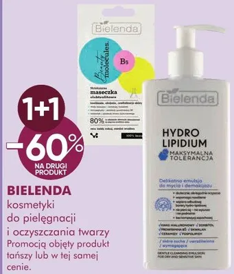 Kosmetyki BIELENDA do pielęgnacji i oczyszczania twarzy promocja w Makro