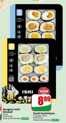 Sushi Ishi Sushi4you promocja w Dino