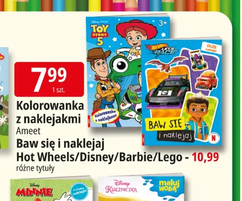 Baw się i naklejaj Barbie Ameet promocja w Leclerc