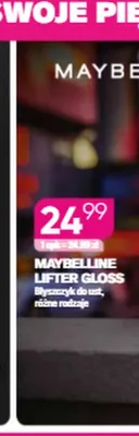 Błyszczyk do ust Maybelline Lifter Gloss promocja w Drogerie Koliber