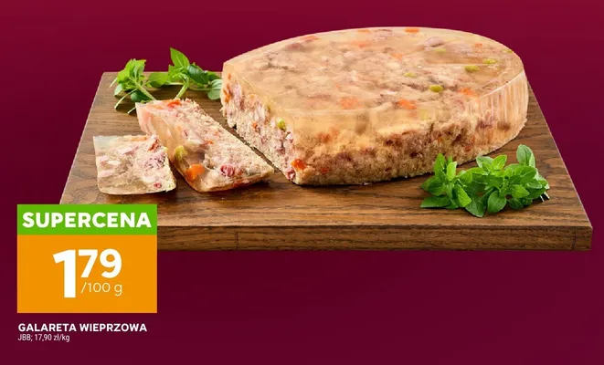 Galareta wieprzowa JBB promocja w Stokrotka