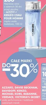 L'Eau Pour Homme męska woda toaletowa promocja w Super-Pharm