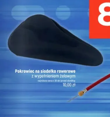 Pokrowiec na siodełko rowerowe z wypełnieniem żelowym promocja w Dealz