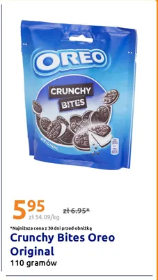 Ciastka Crunchy Bites Oreo Original promocja w Action