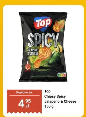 Chipsy Spicy Jalapeno & Cheese promocja w Biedronka