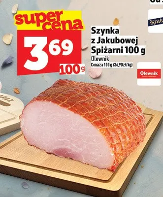 Szynka z Jakubowej Spiżarni 100 g promocja w TOPAZ