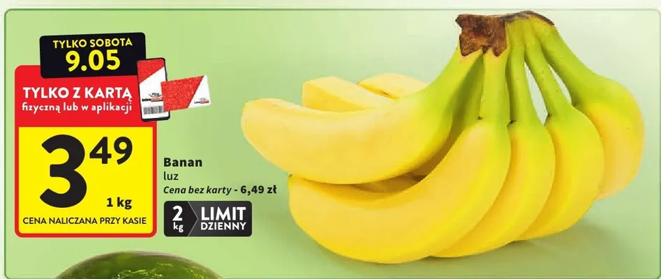 Banan luz promocja w Intermarche