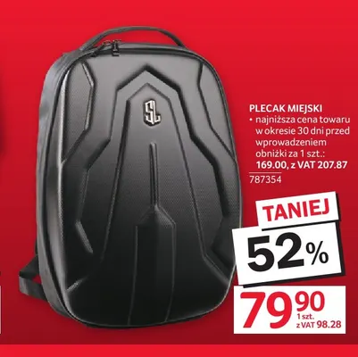 Plecak miejski promocja w Selgros