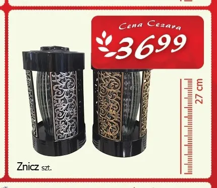 Znicz 27 cm promocja w CEZAR Delikatesy